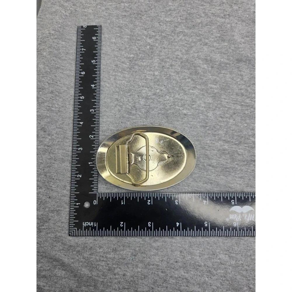 Vintage International Harvester Axial-Flow Combine 3D Farm Belt Buckle Tractor